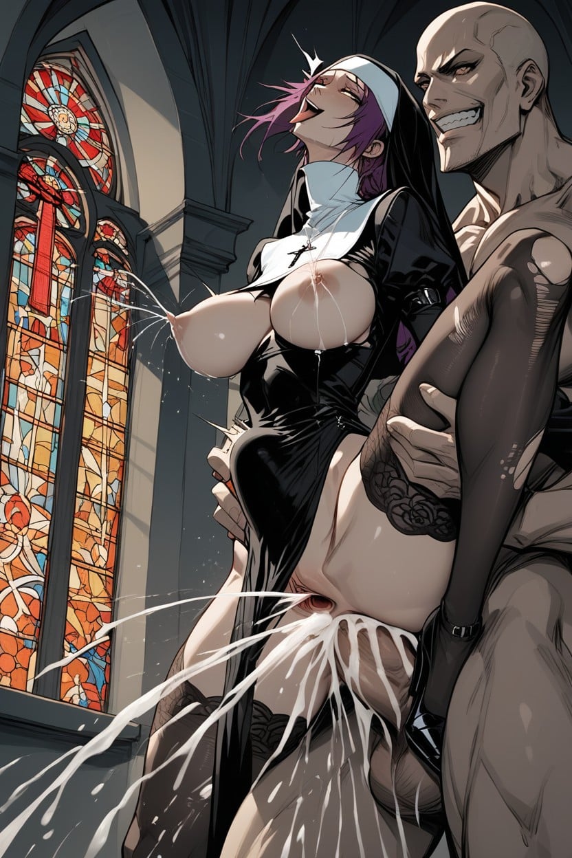 Yoruichi From Bleach, Shaved Pussy, Motion Lines Hentai AI Porn