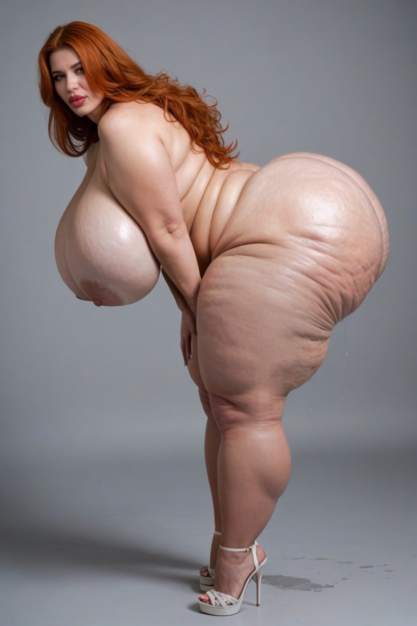 Cellulite Thighs, Carry Sex, Thick Thighs BBW AI Porn