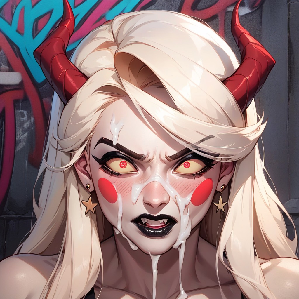 Shocked, Detailed Eyes, Milf Hentai AI Porn