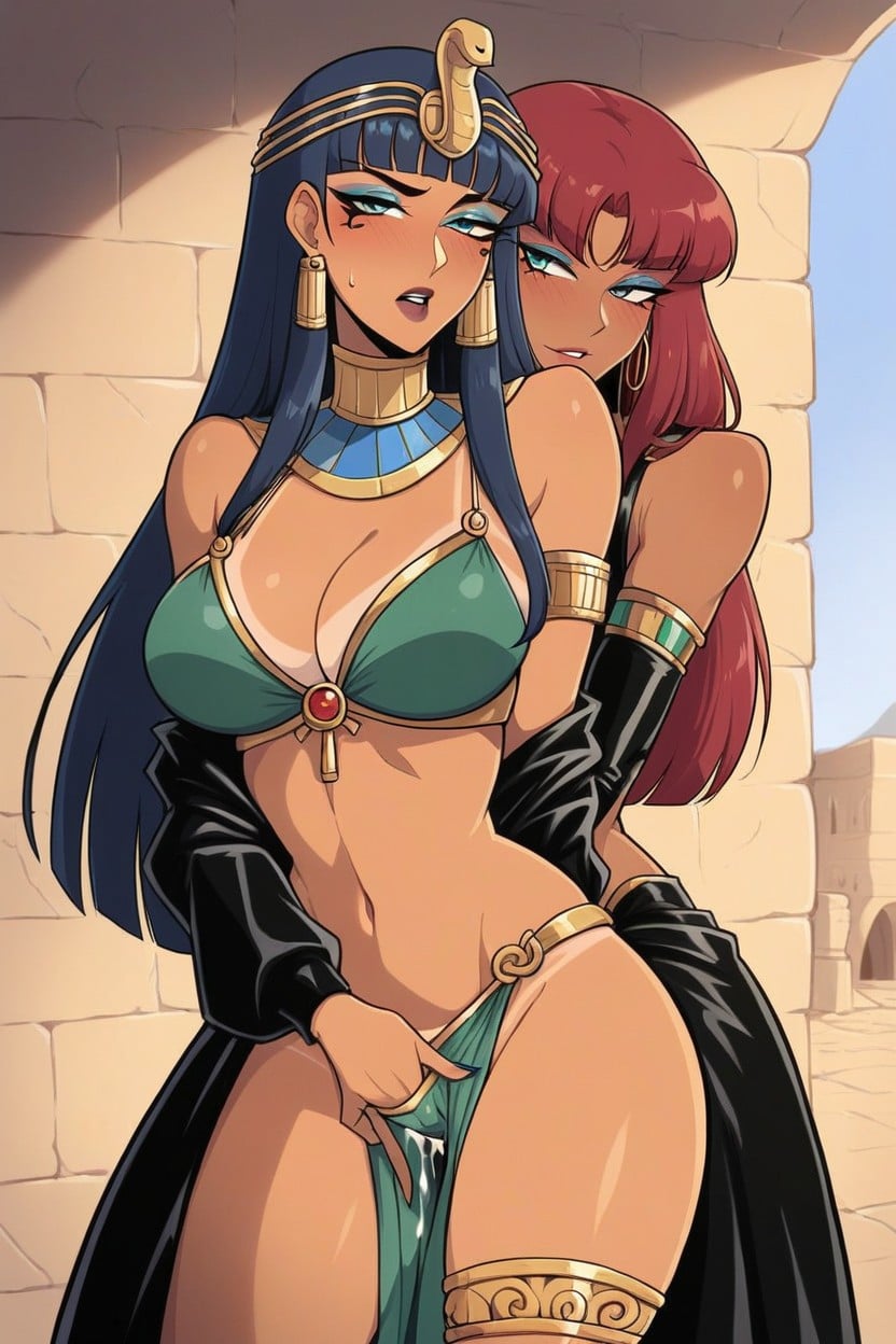 Fucked From Behind, Egyptian, Sweat Hentai AI Porn