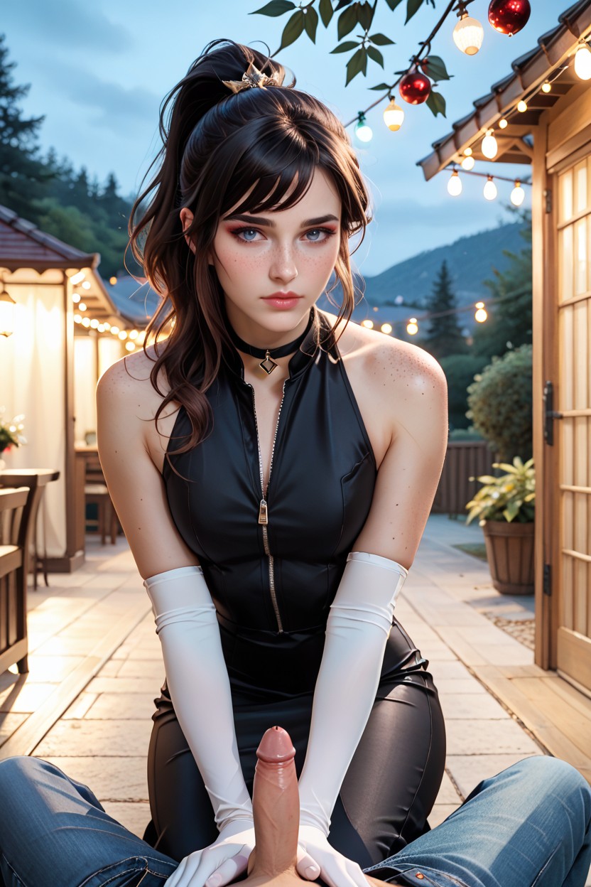 Timid, Soft Pale Tight White Skin, Worried AI Porn