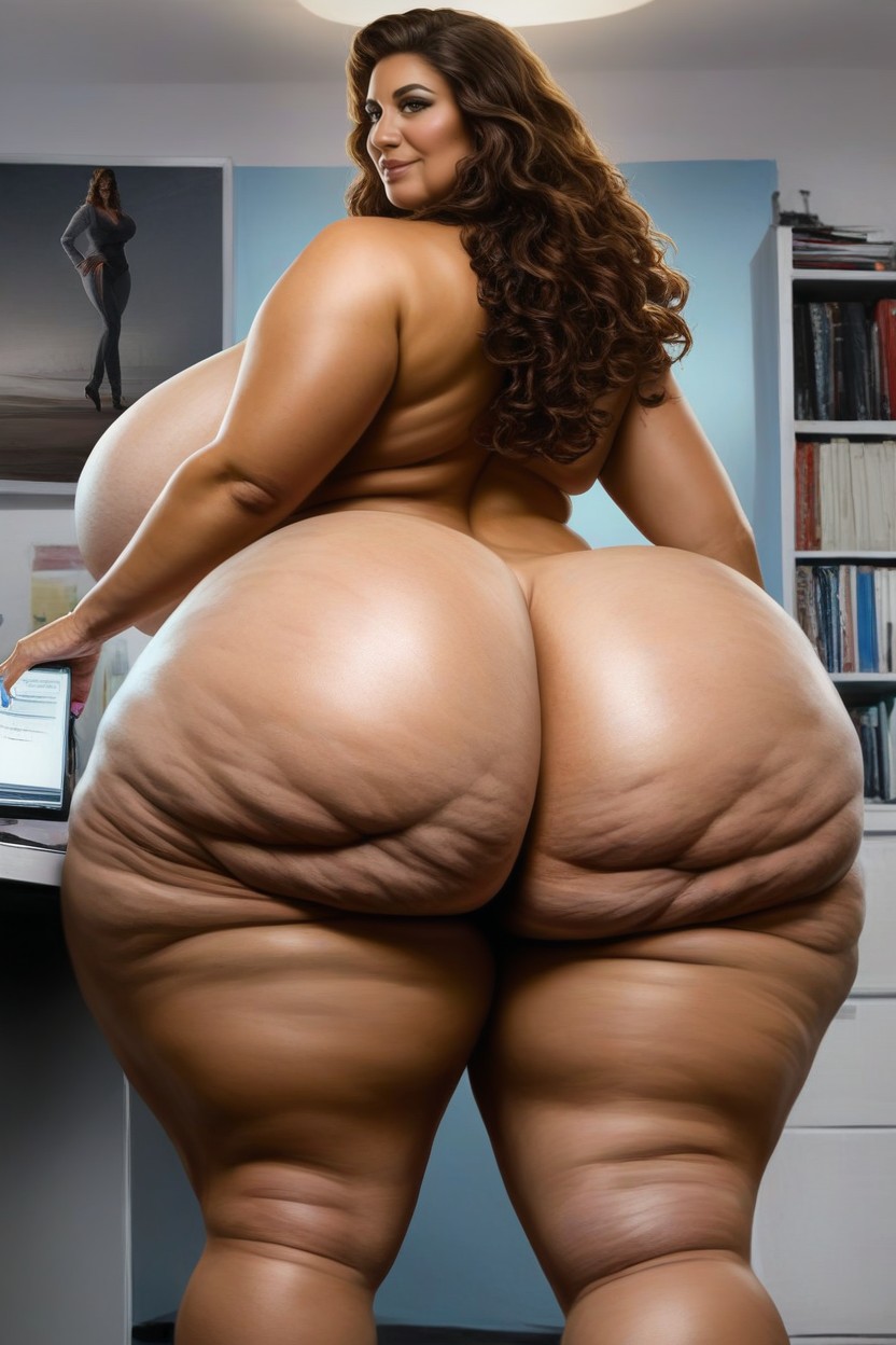 Close Up, Extremely Large Ass, Disproportionately Large Ass AI Porn