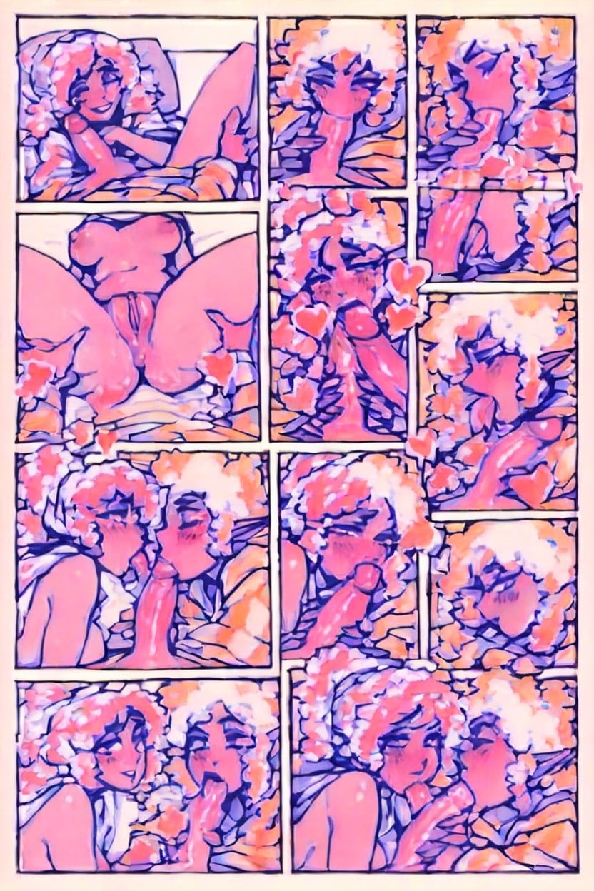 Taking Turns, Thick Ass, Huge Thighs Hentai AI Porn