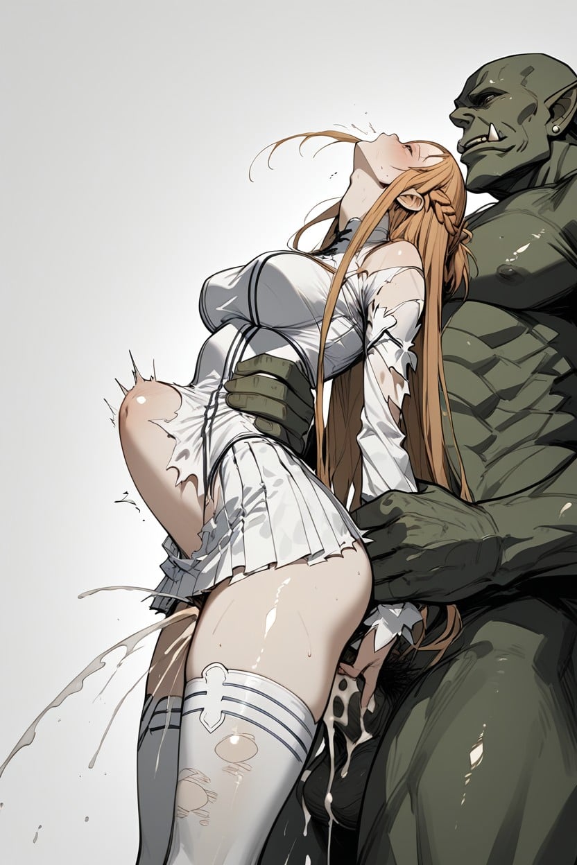 Perfect Waist, Break Desperate Face, Motion Lines Hentai AI Porn
