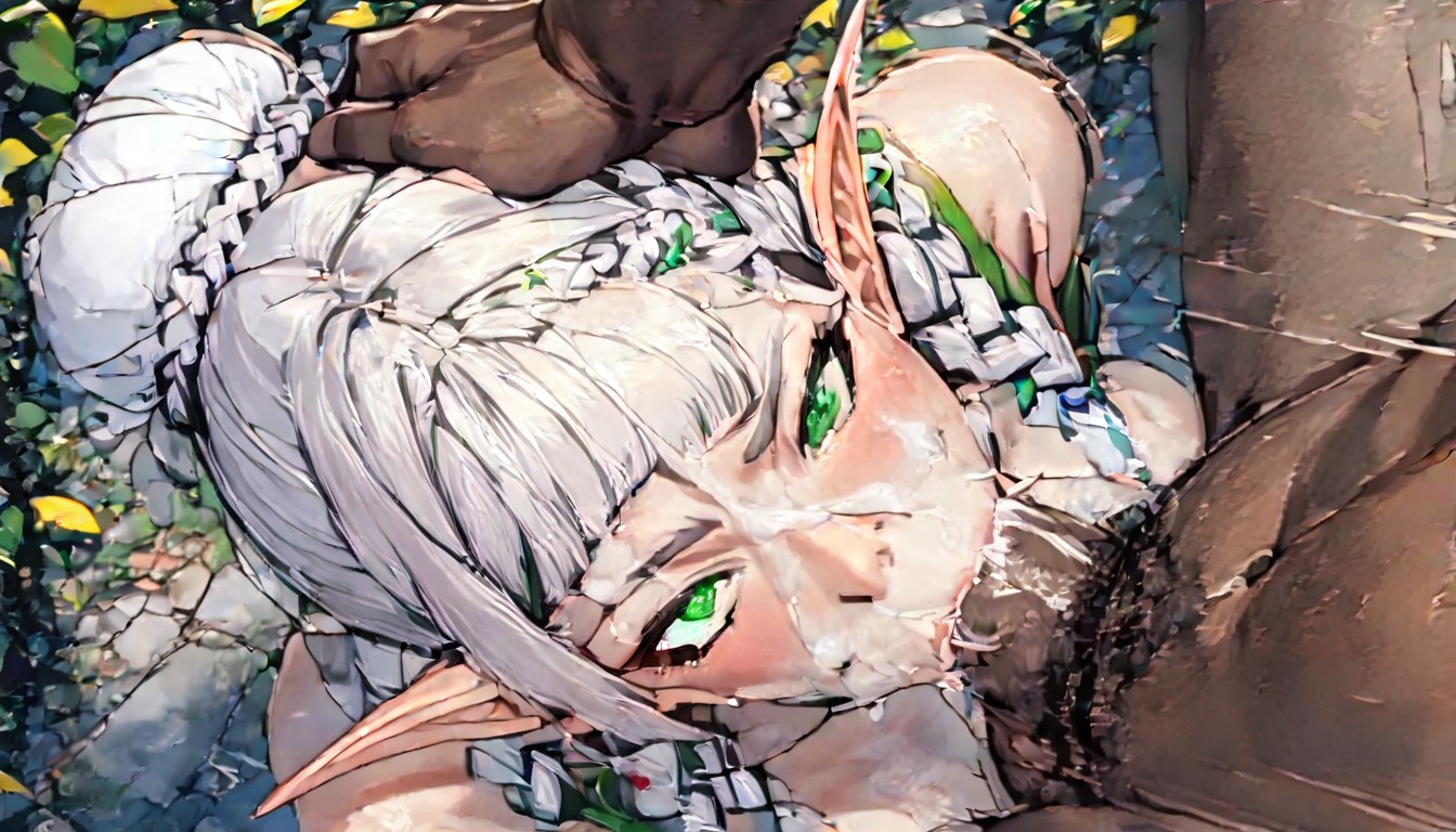 Choker, Rough Deepthroat, Massive Testicles Hentai AI Porn