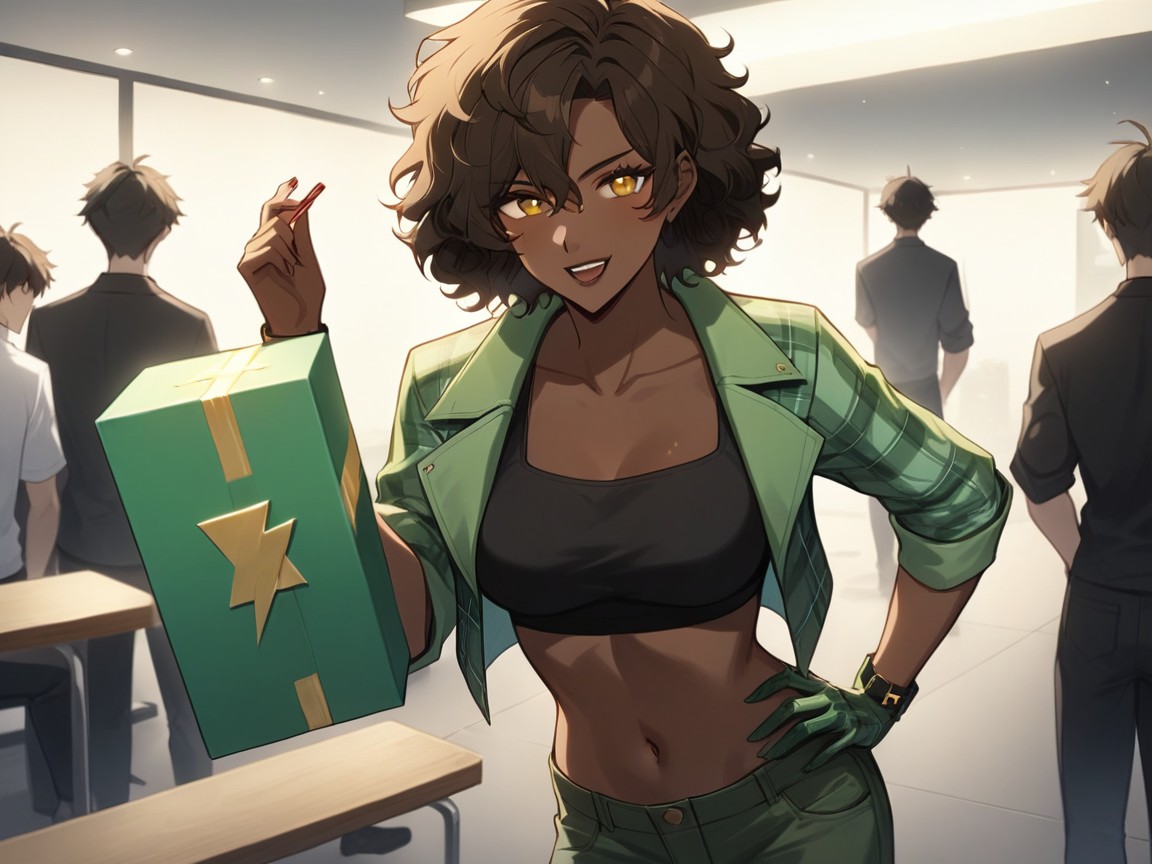 One Woman, Break, Squared Torso Hentai AI Porn