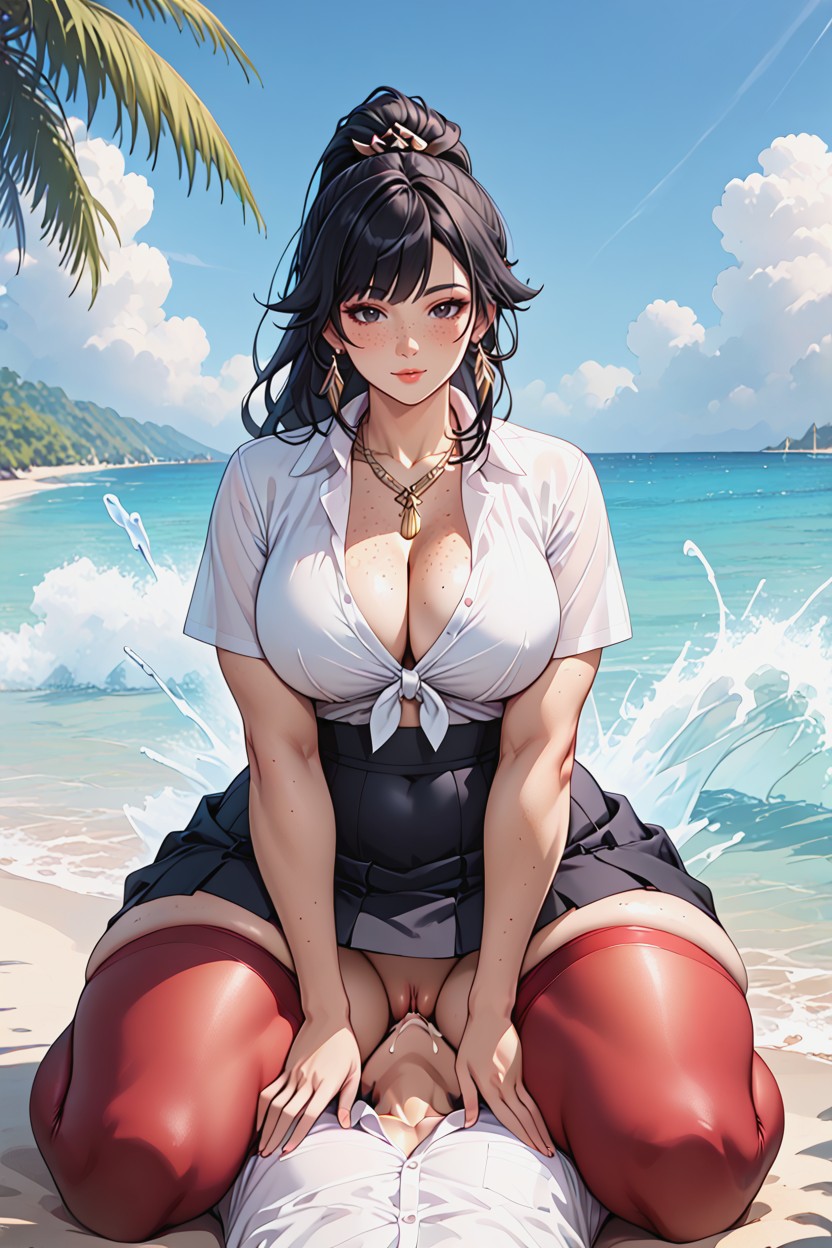 Pupils, Almond Eye, Front View AI Porn