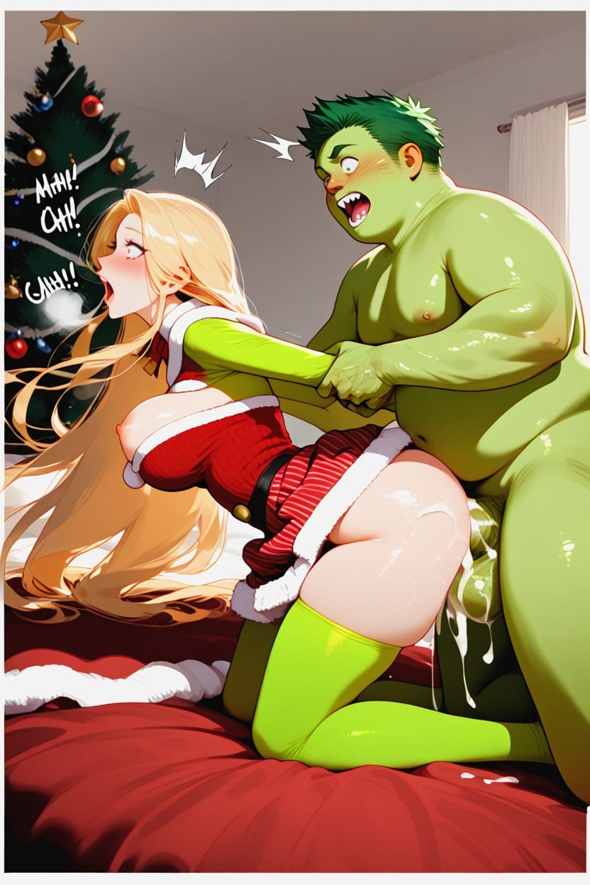 Rough Sex, Long Flowing Hair, Super Long Hair AI Porn