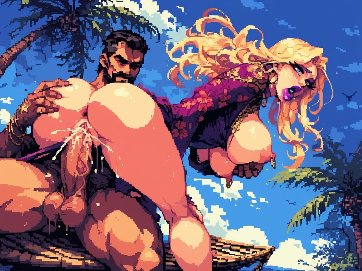 Bottom Up, Impossible Fit, Extremely Big Male AI Porn