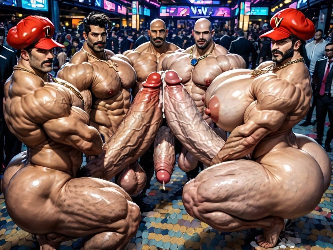 블로우잡 (3인칭), Mouth Agape, Double Penetration In Mouth 게이 AI 포르노