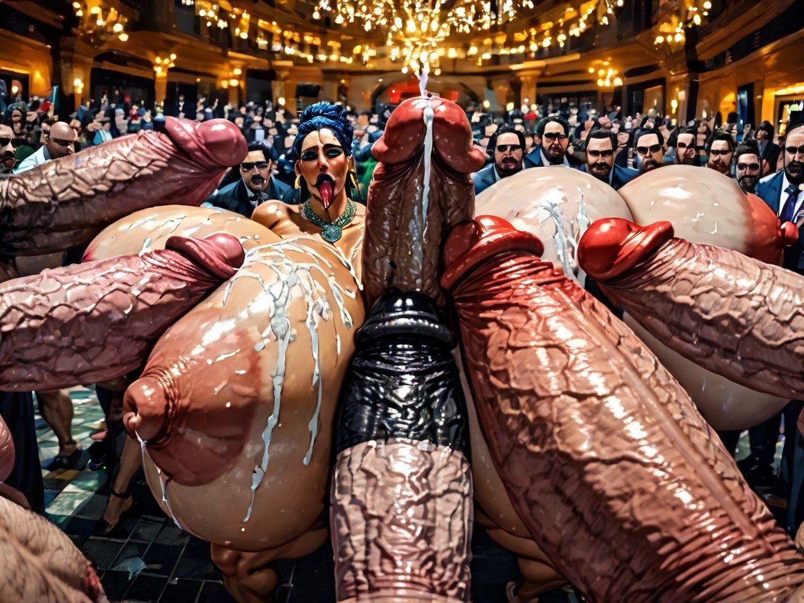 Massive Ass, Lactating Boobs, Hyper Bulky AI Gay Porn
