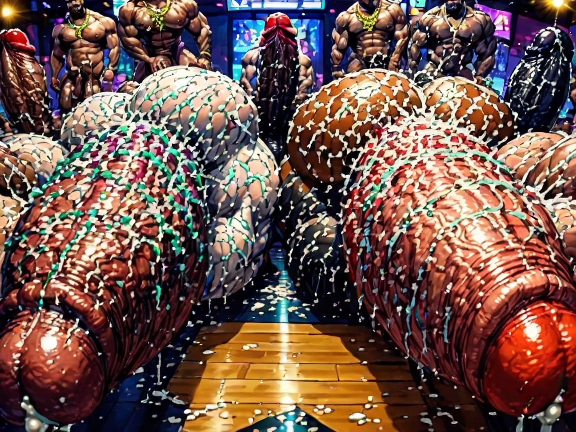 Many People Around, Man Men Only, Club AI Gay Porn