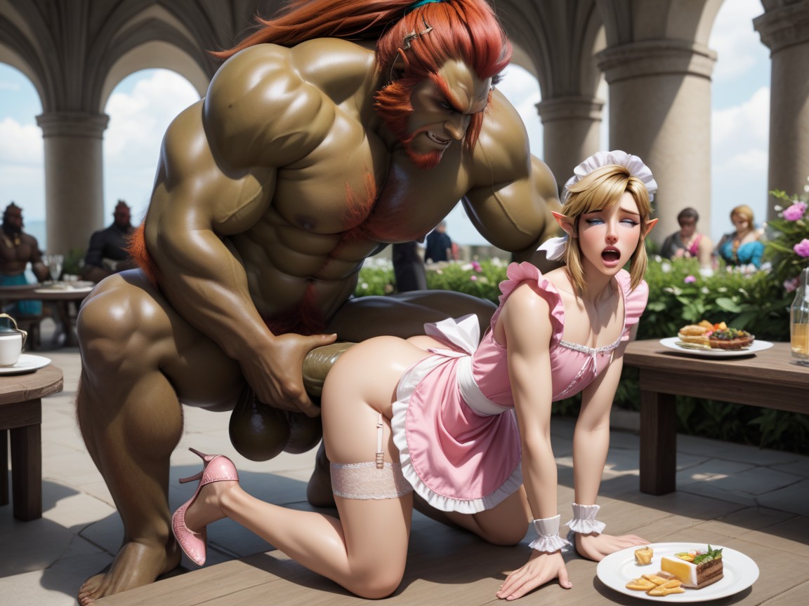 Femboy, Hypercock, Ganondorfs Cock Longer Than Links Whole Body Hentai IA