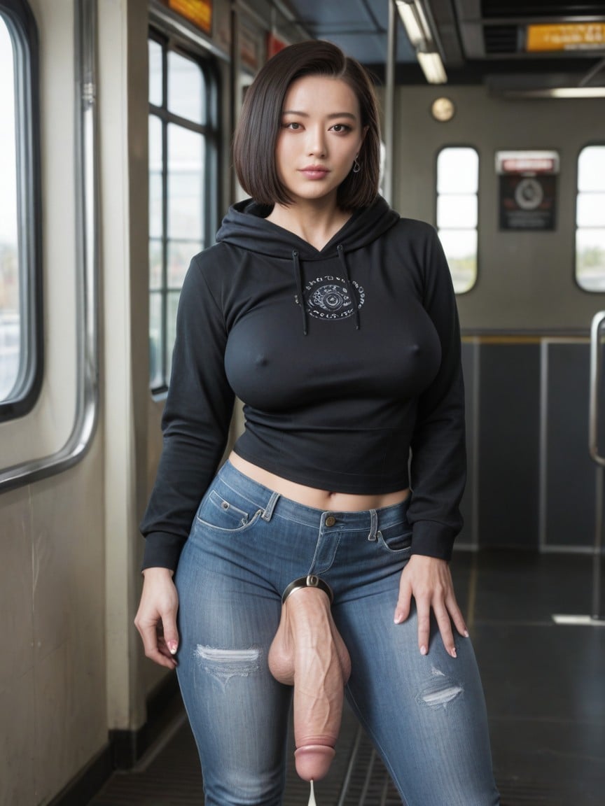 Hairy, 18+, Asian Idol Face 人妖AI色情