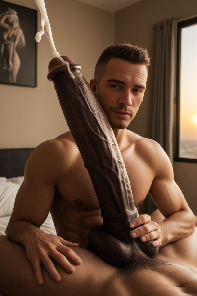 Inside, Blond Hair, Boyish Face AI Gay Porn