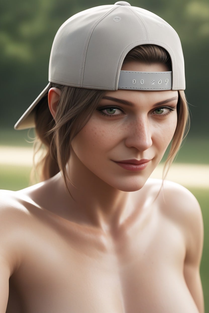 Toned Athletic Build, Full Naked, 1 Person Hentai AI Porn