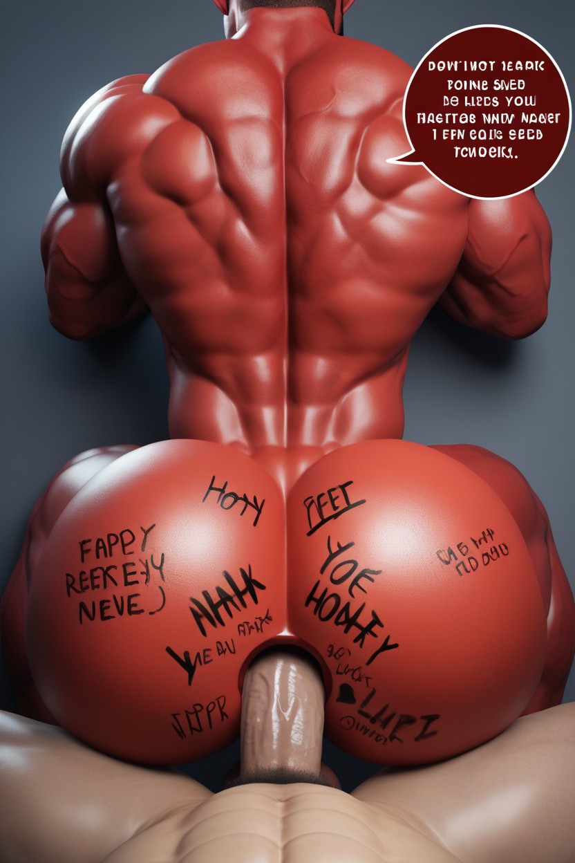 Bottom In Control, Bottoms Hole Expertly Massages And Pleasures The Dick, Body Writing AI Gay Porn