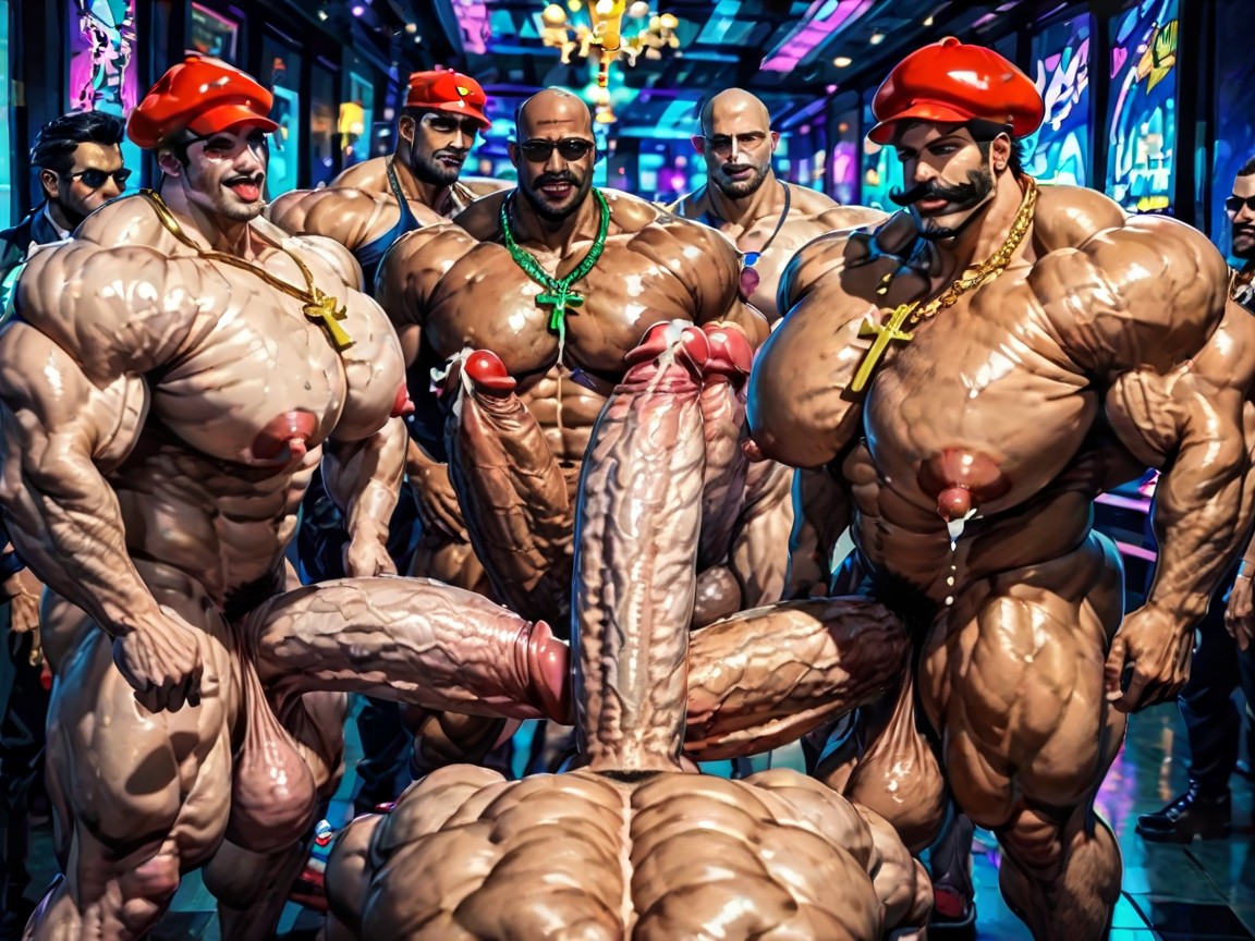 Huge Cocks On Ass And In Ass, Manbald, Man Men Only AI Gay Porn