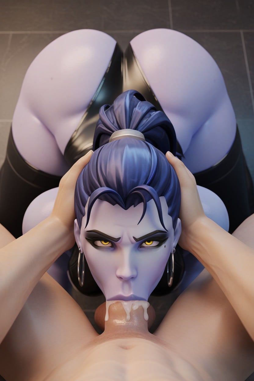 Dick Bigger Than Head, Ahegao, Cum In Mouth Hentai IA
