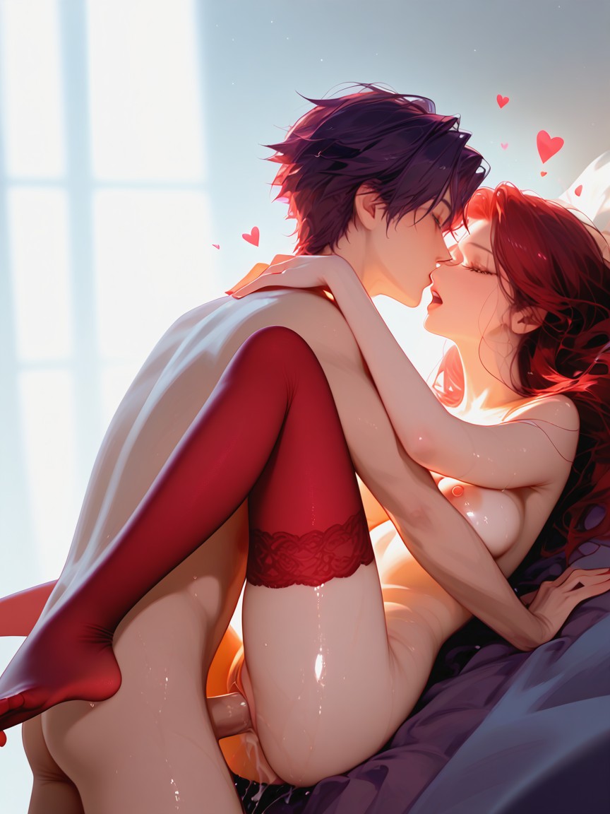 Orgasm, Passionate, Crisp Outlines ヘンタイAIポルノ
