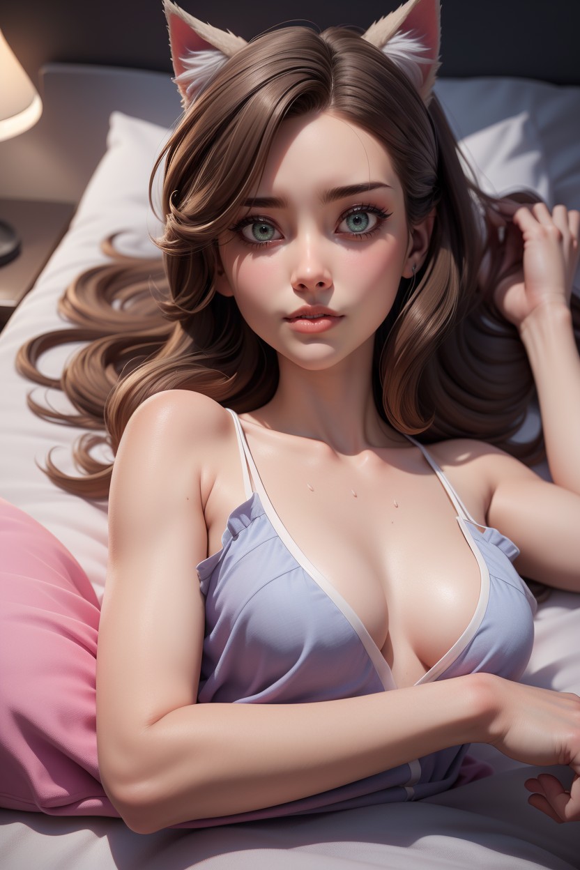 Green Eyes, Imogen, Morning Hentai AI Porn