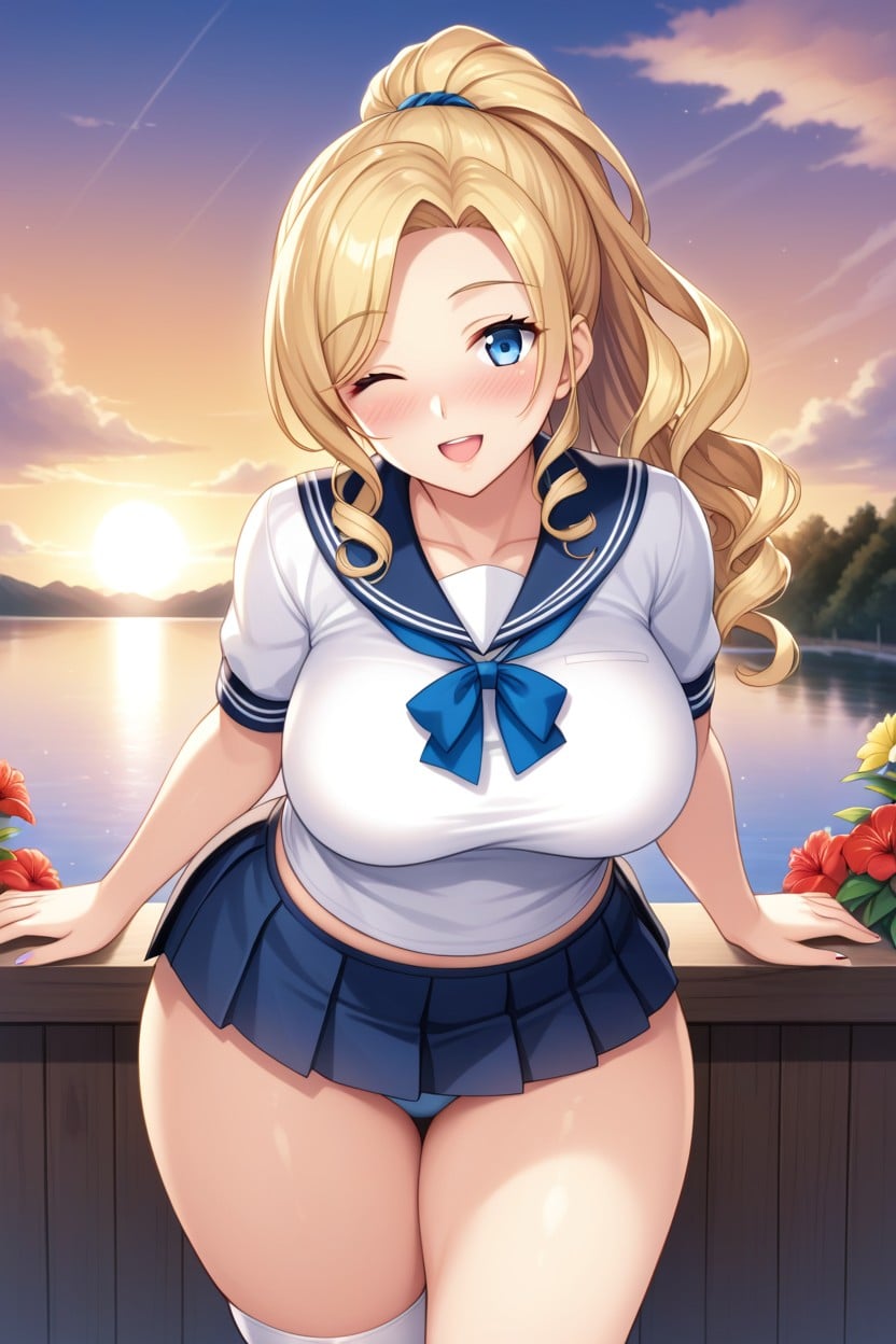 Front View, Flower, 20+ Hentai IA