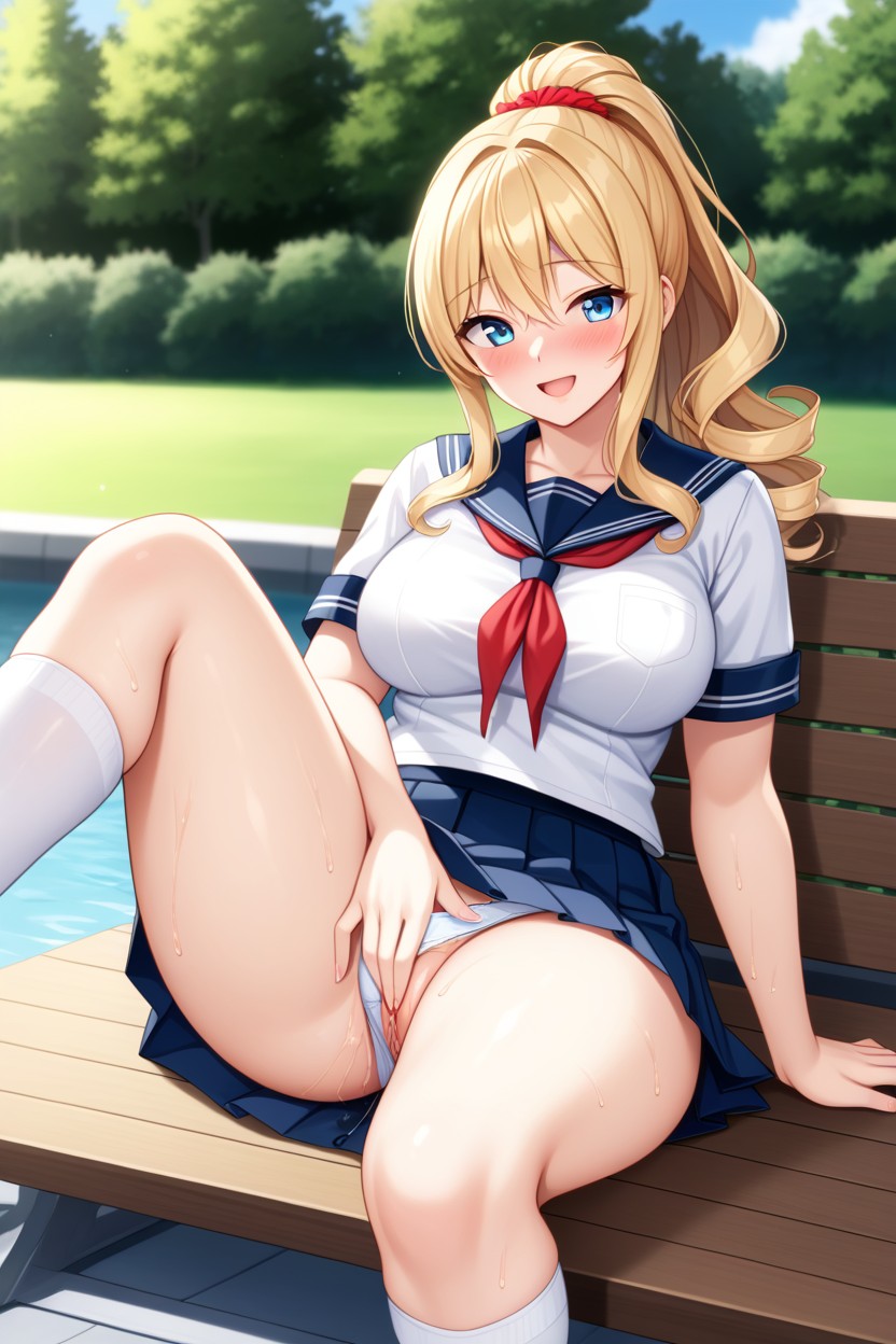 Outdoors, 20+, Flower Hentai AI Porn