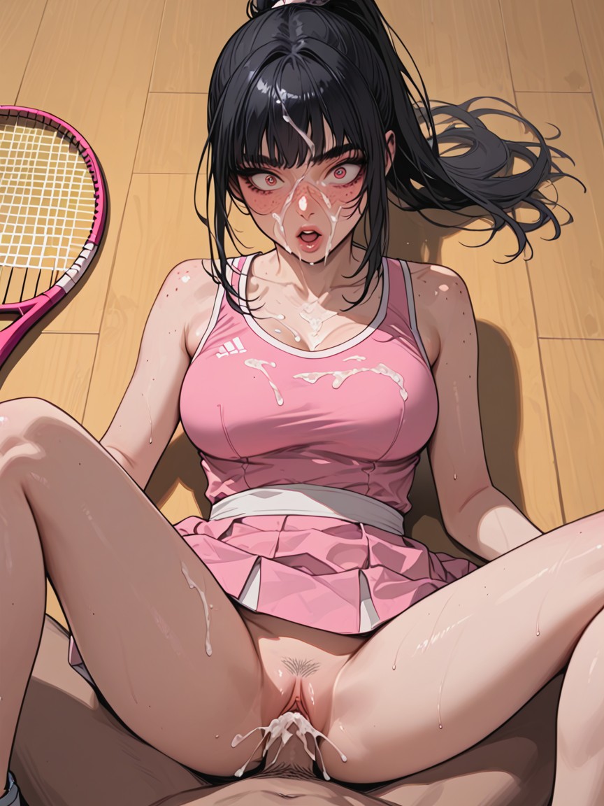 Top Down View, Missionary Sex, Korean Face AI Porn