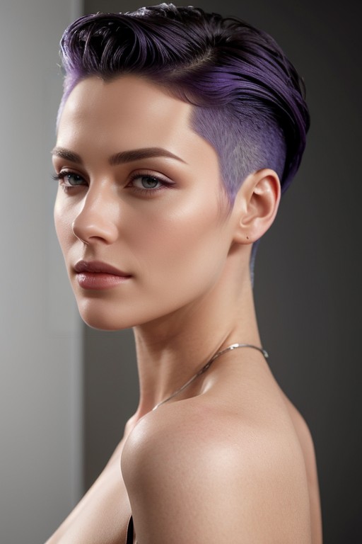 Cosplay, Looking At Viewer, Pixie Cut AI Porn
