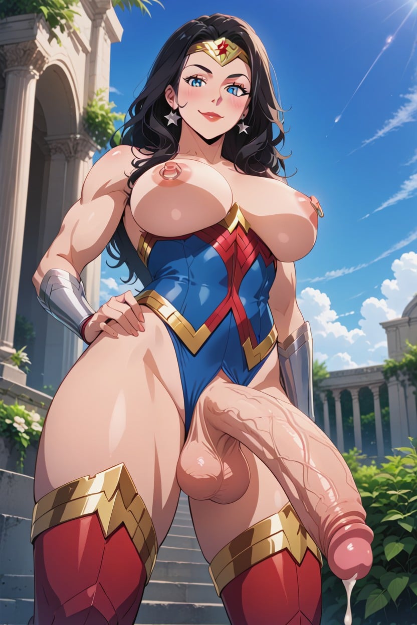 18+, Greek Garden, Red Lips Hentai IA