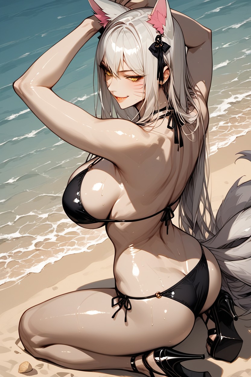 Sweaty, Smirk, 25+ Hentai AI Porn