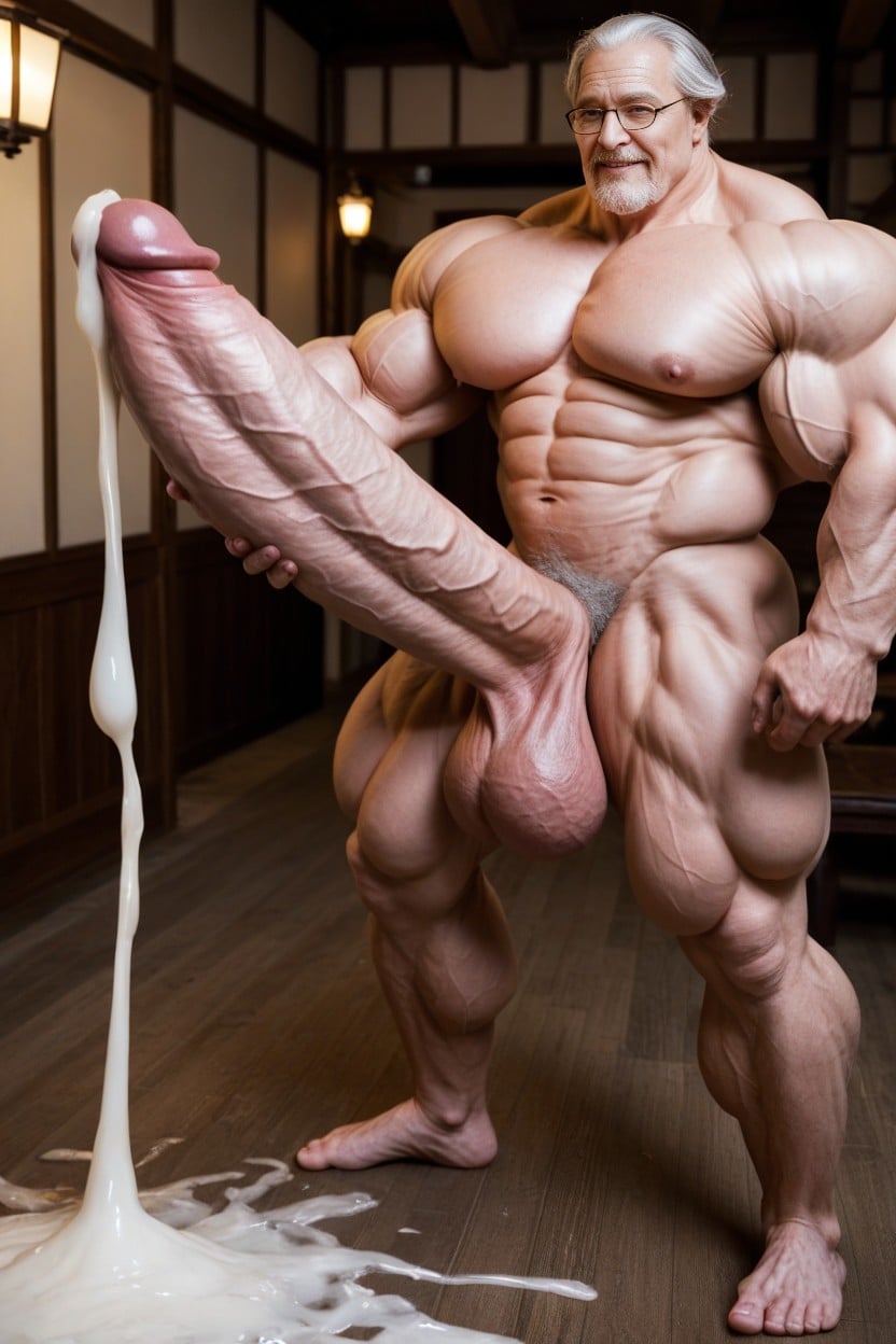 Muscles Surdimensionnés, Nude, Porn Porno IA Gay