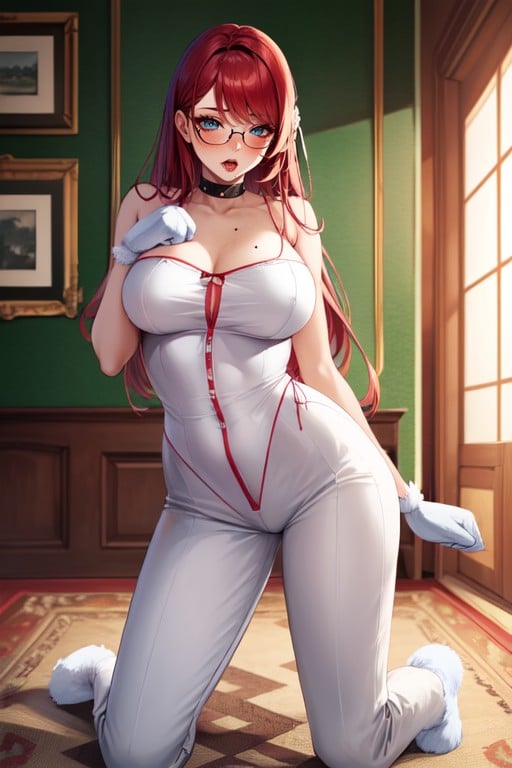 Big Lips, Inside, Saliva String Hentai IA