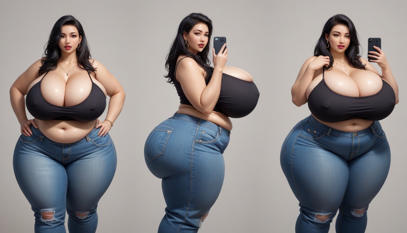 Muslos Gruesos, The Most Perfect Face, Mega Engorged So Much More Hyper Fatter Engorged Hyper Mega Breasts And Fat Ass Porno BBW IA