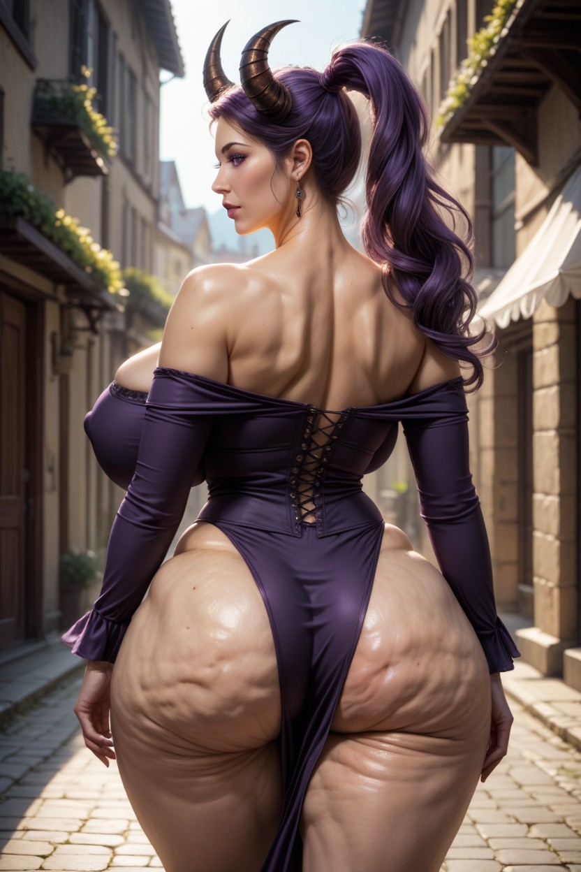 Disproportionately Wide Hips, Morning, Detailed Muscles Hentai AI Porn