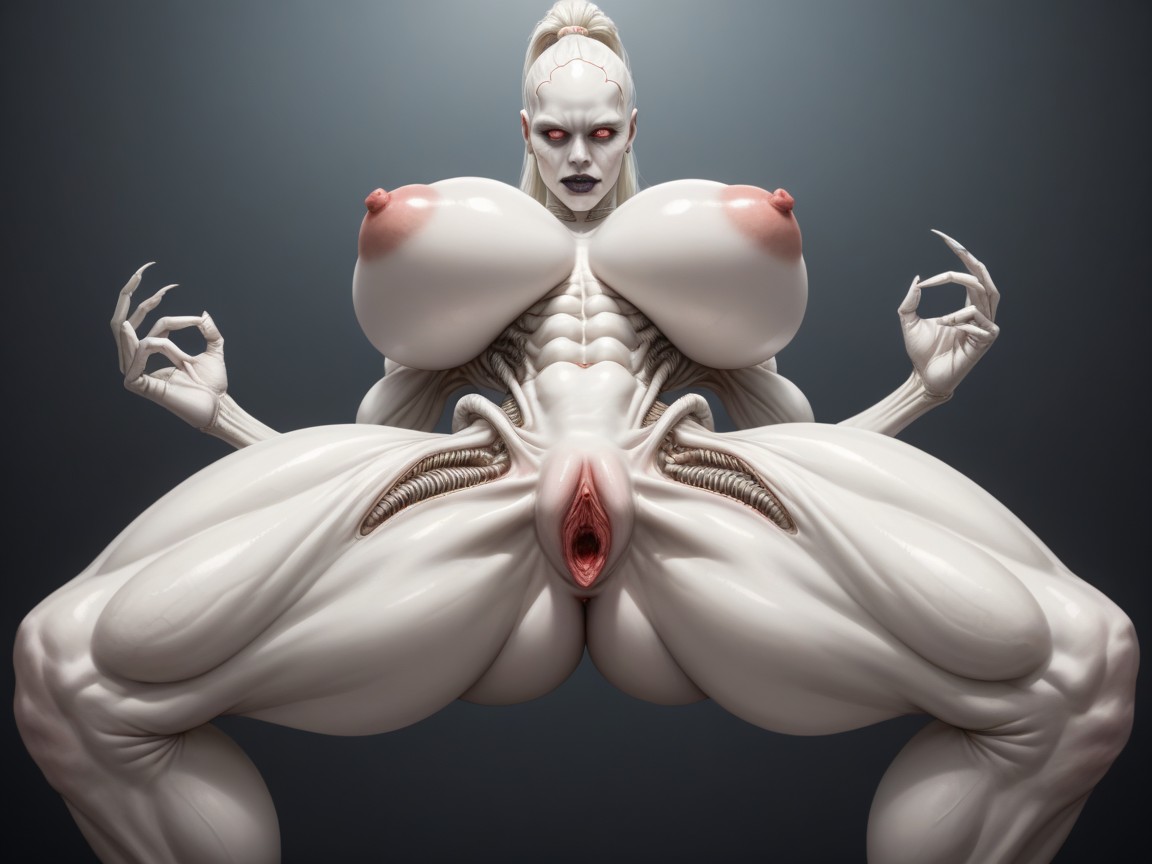Colossal Breasts, Bottom Up, Massive Breasts AI Porn