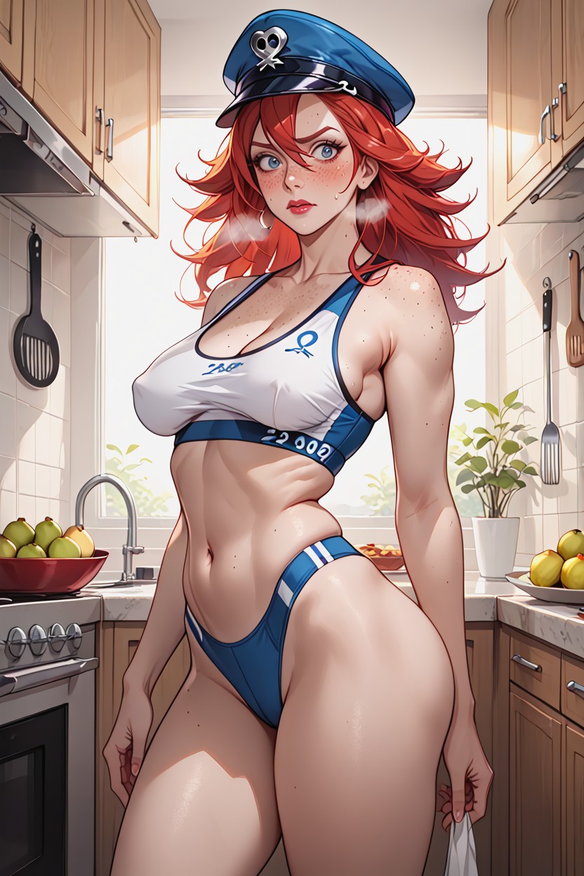 Medium Breast, Pear Body, Not Naked AI Porn