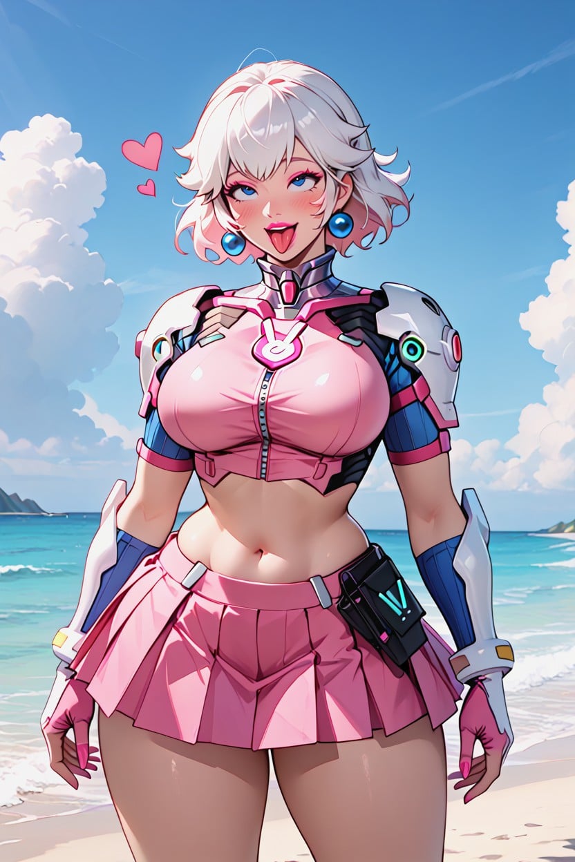 Open Eyes, Slut Face, Neckline Hentai AI Porn