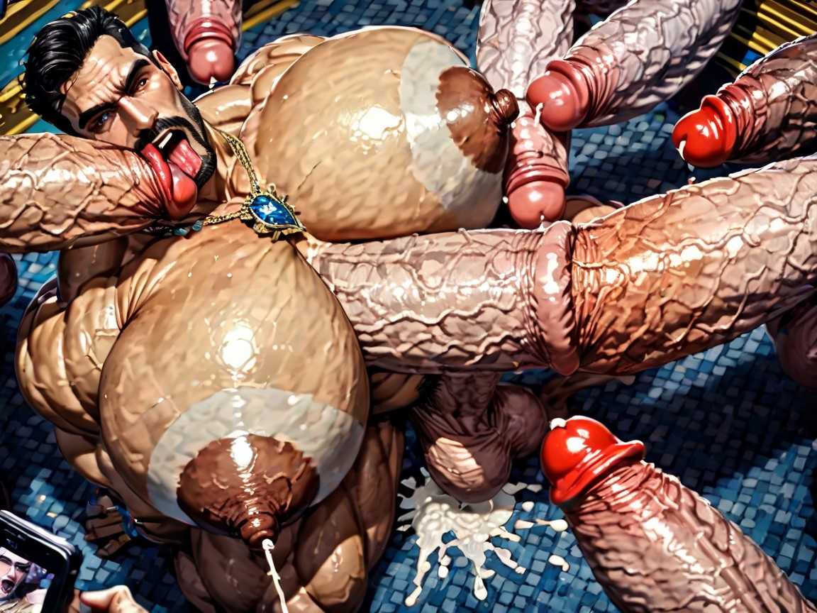 Squatting, Only Hyper Breasts, Only Hyper Boobs AI Gay Porn
