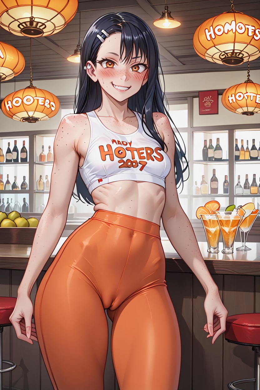Small Breasts, Not Naked, Extra Wide Eyes AI Porn