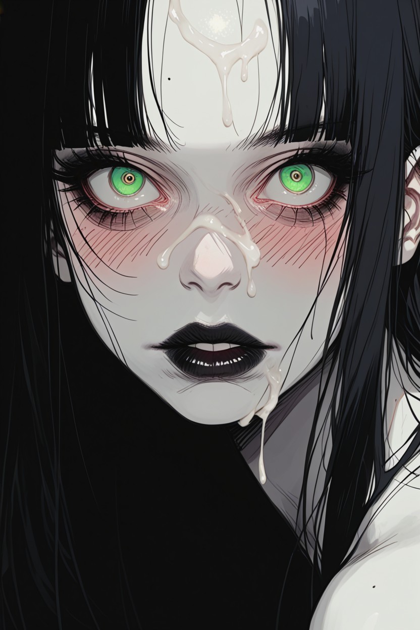 Freckles, Large Face, 25+ Hentai AI Porn