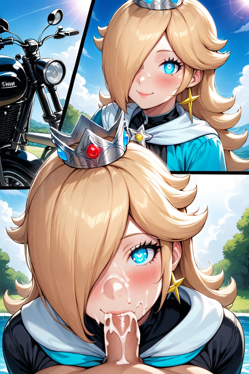 Medium, Black Belt, Pov Blowjob Hentai AI Porn