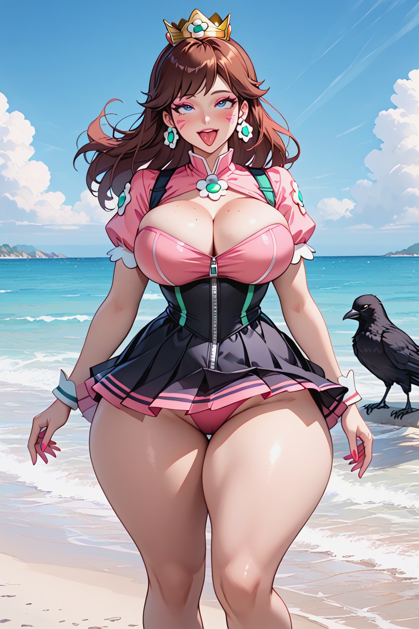 25+, Large Chest, Love Hearts Hentai AI Porn