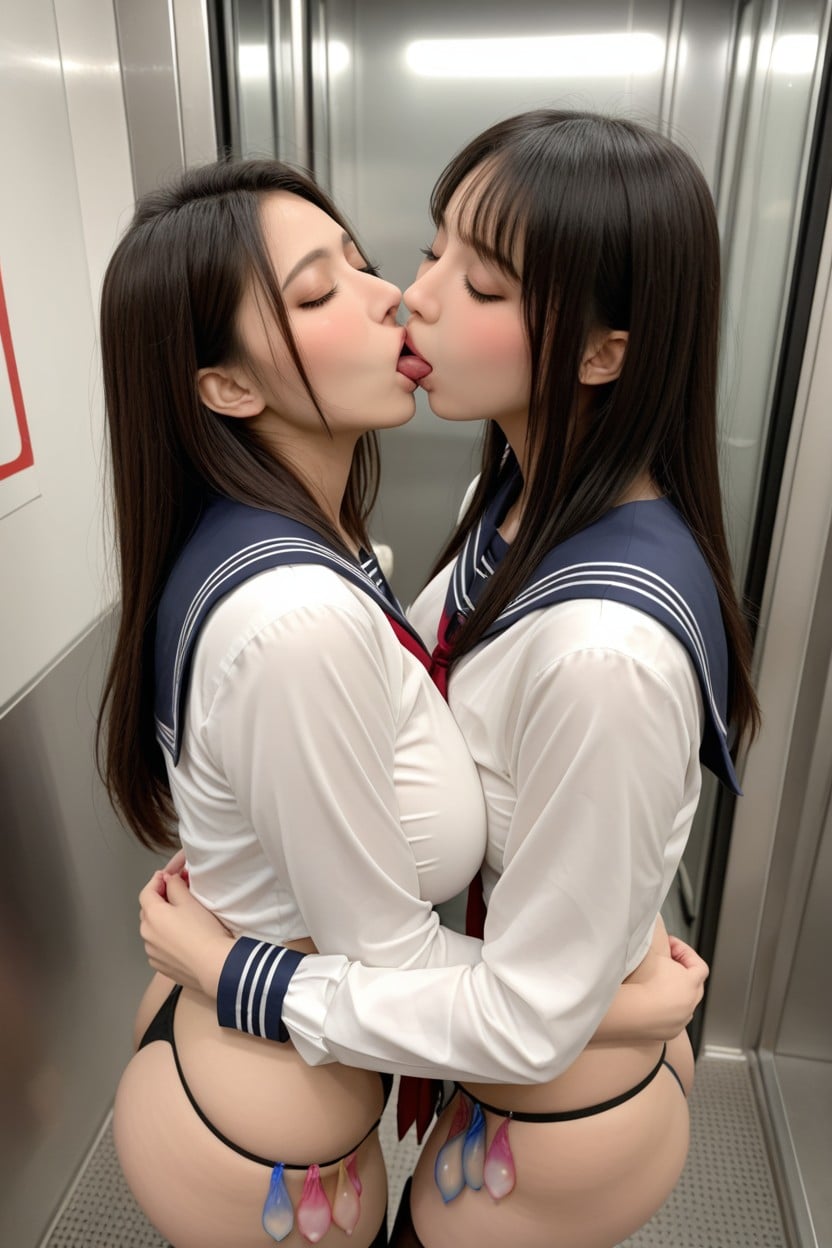 Sein Massif, Japanese Woman, Harem Porno IA Asiatique