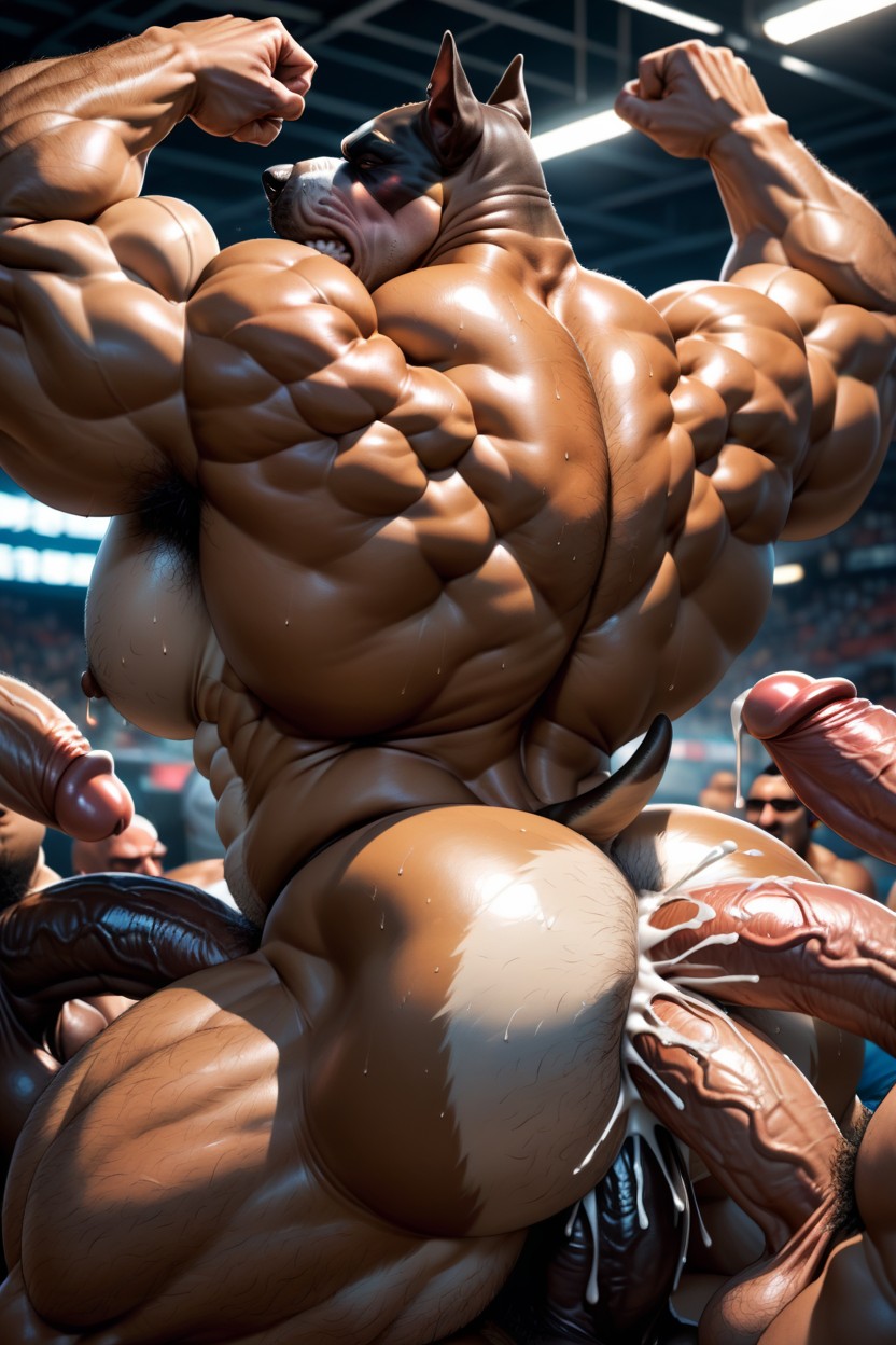 Huge Dicks, Fat Dicks, Hairy Ass AI Gay Porn