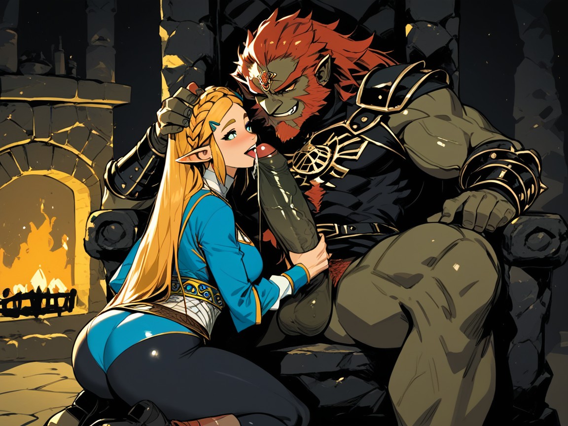 25+, Dimly Lit, Ganondorf Hentai AI Porn