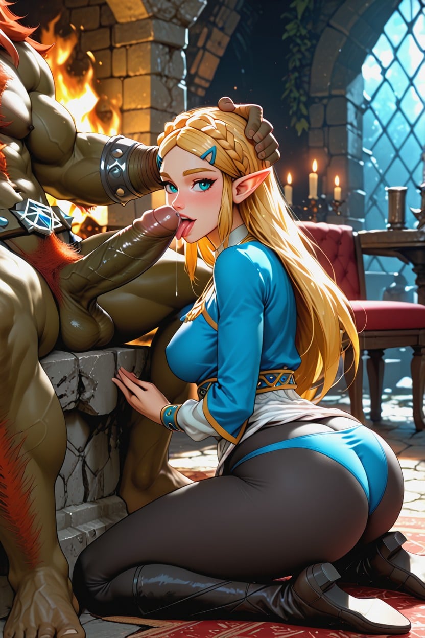 25+, Throne, Bubble Butt Hentai AI Porn