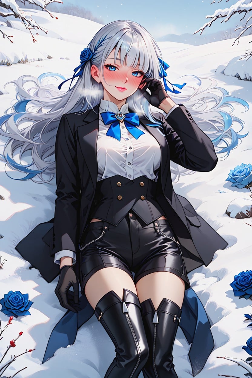 Anatomically Accurate, Steamy Breath, Full-face Blush Hentai AI Porn