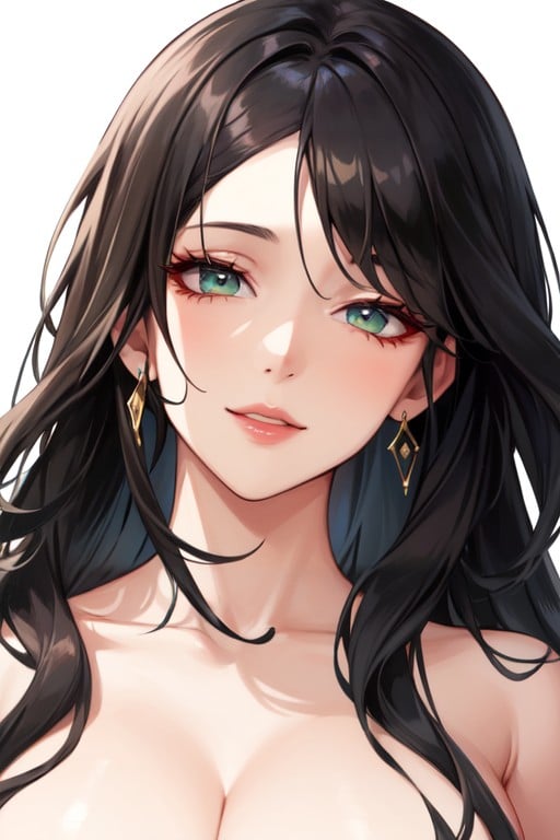 Naked, 18+, With A Noticeable Set Of Pearly White Teeth And Bright Hentai AI Porn