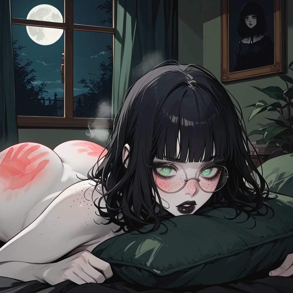 Body Blush, Solo, Moon Hentai AI Porn